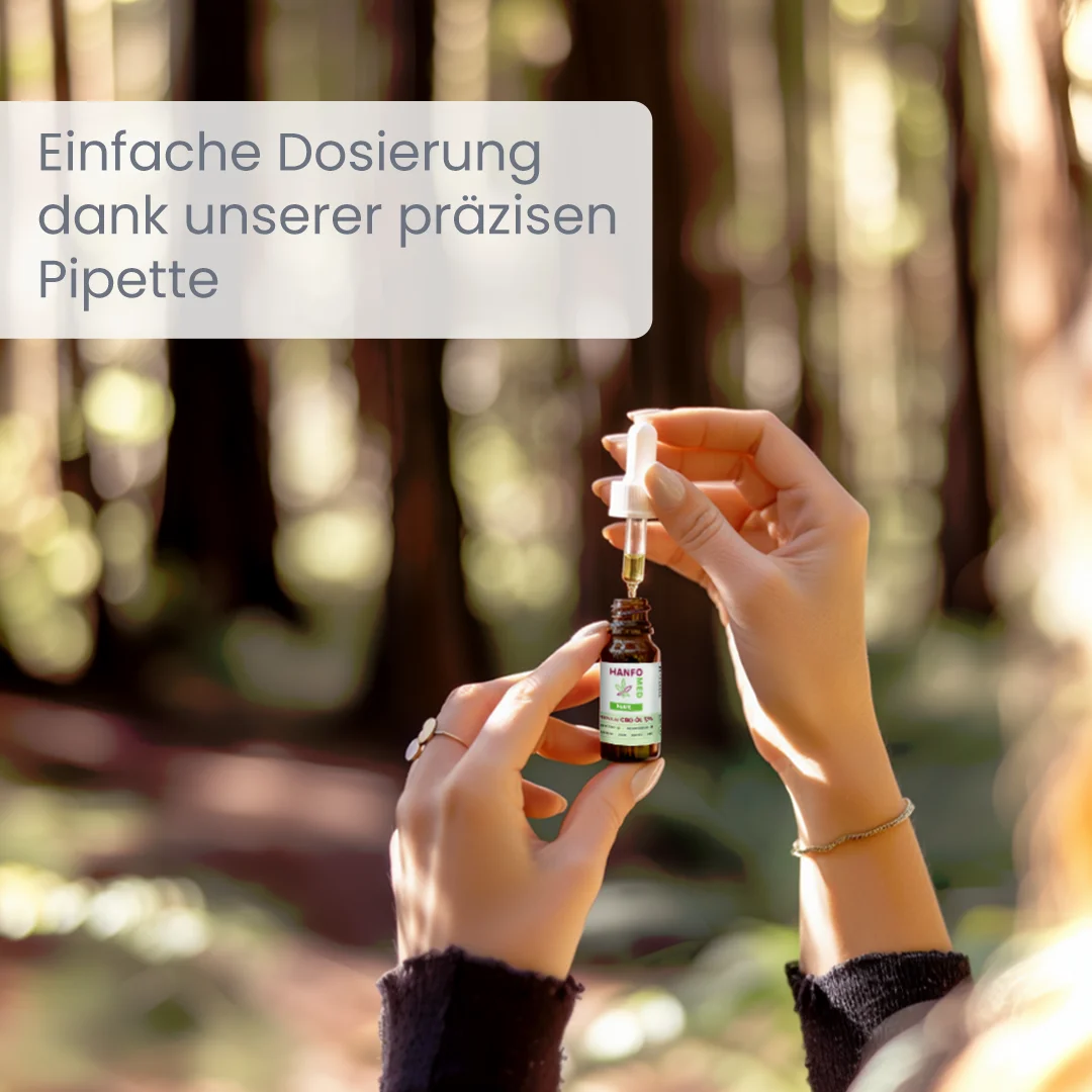 CBD Öl Schlaf 10  Prozent Dosierung