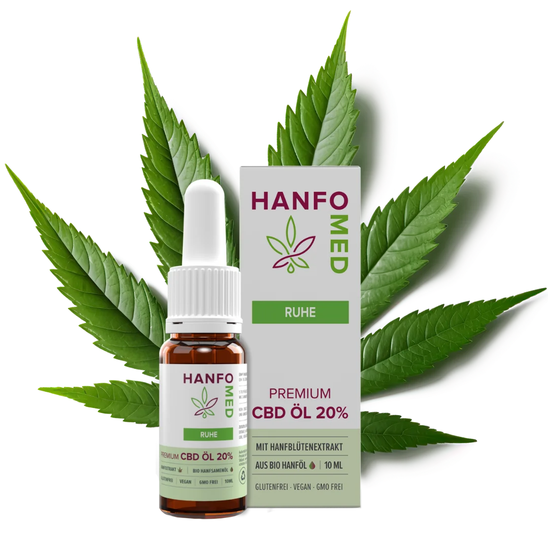 CBD Öl Tropfen Schlaf 20 Prozent Hanfomed