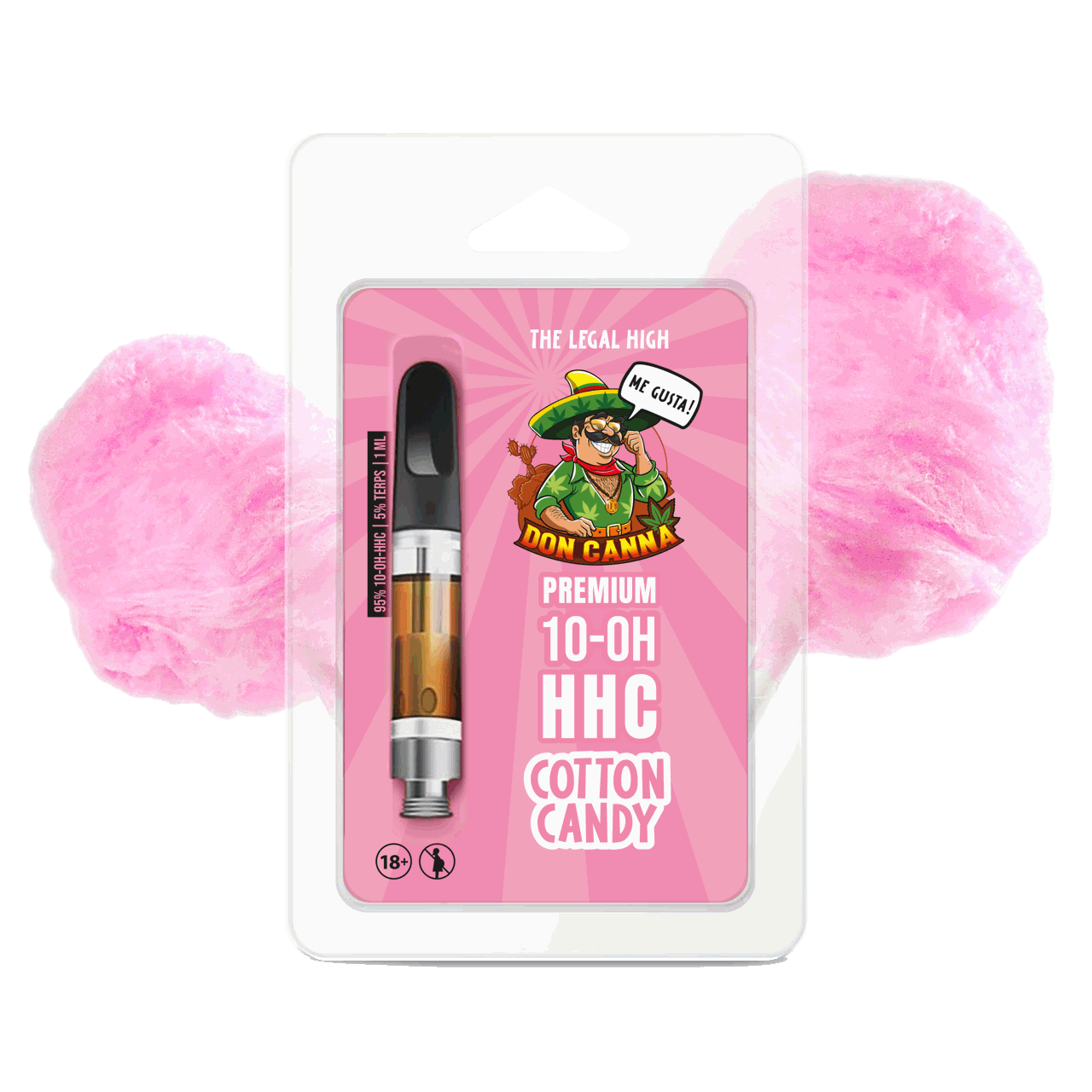 Premium 10-OH-HHC Cotton Candy · 1 ml