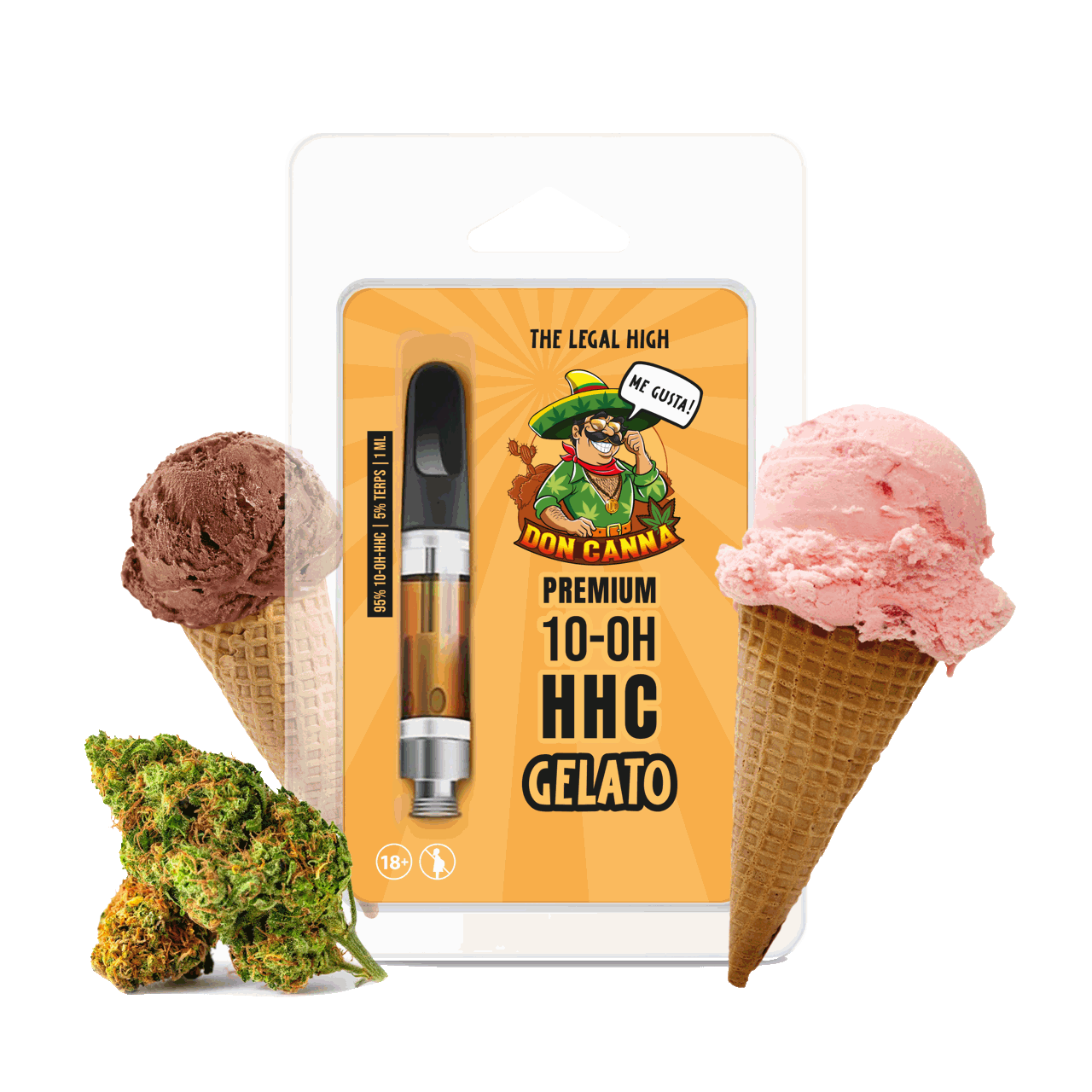 Premium 10-OH-HHC Gelato · 1 ml