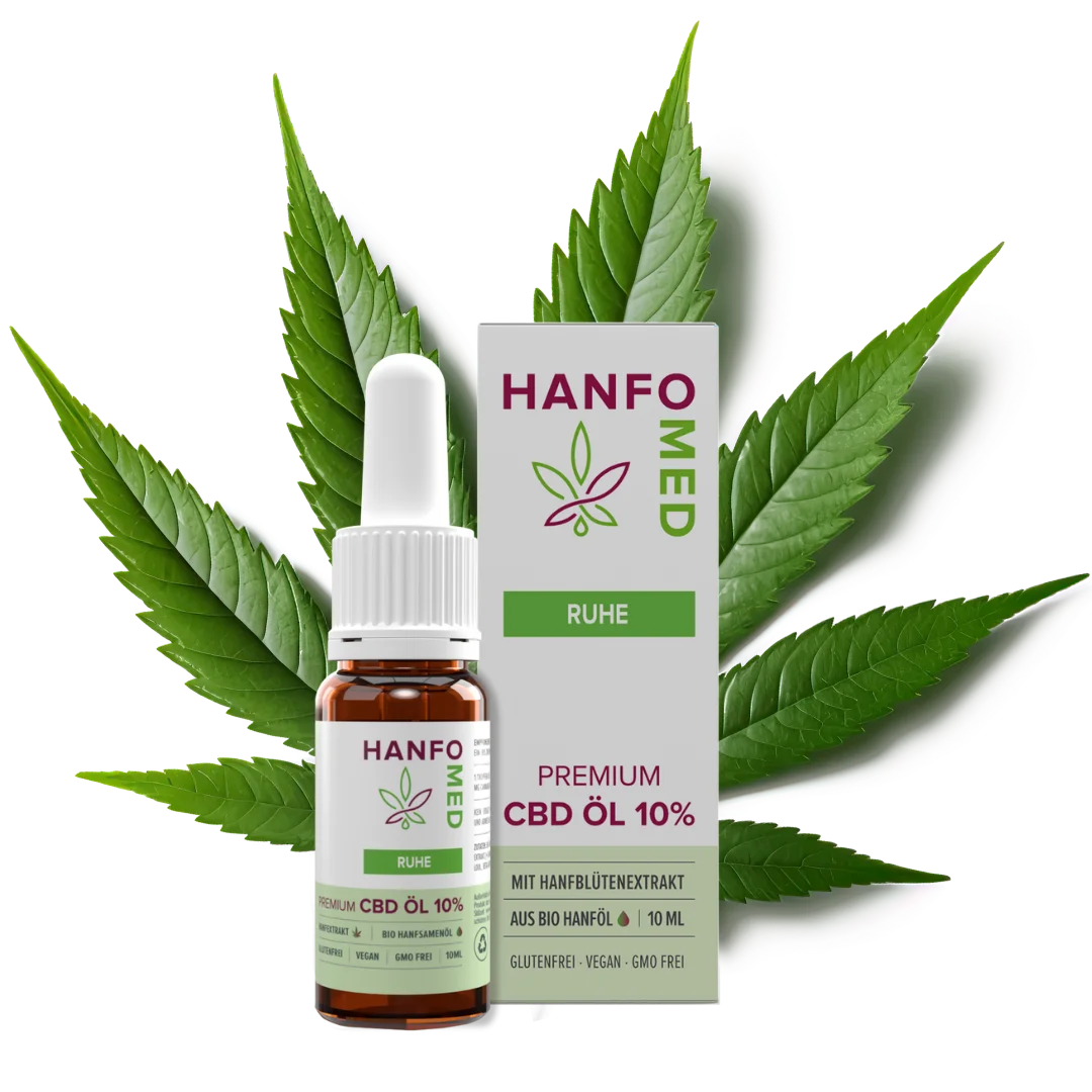 CBD Öl Tropfen Schlaf 10 Prozent Hanfomed